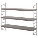 String Pocket Shelving - Grey