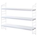 String Pocket Shelving - White