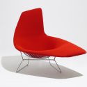Knoll Bertoia Upholstered Asymmetric Chaise