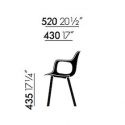 Vitra Hal RE Wood Armchair