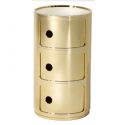 Kartell Componibili Storage Unit - Metallic