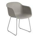 Muuto Fiber Recycled Armchair - Sled Base