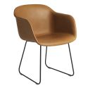 Muuto Fiber Armchair - Sled Base Upholstered