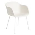 Muuto Fiber Recycled Armchair - Tube Base