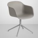 Muuto Fiber Recycled Armchair - Swivel Base