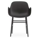 Normann Copenhagen Form Armchair - Wooden Base