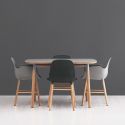 Normann Copenhagen Form Armchair - Wooden Base