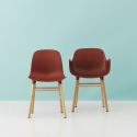 Normann Copenhagen Form Armchair - Wooden Base