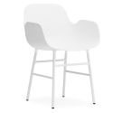 Normann Copenhagen Form Armchair - Steel Base