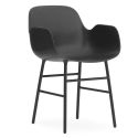 Normann Copenhagen Form Armchair - Steel Base