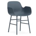 Normann Copenhagen Form Armchair - Steel Base