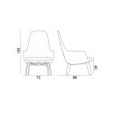 Normann Copenhagen Era Lounge Chair - High Back