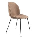 Gubi Beetle Dining Chair - Full Upholstery - Metal Leg Base