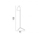 Normann Copenhagen Stage Floor Lamp - Black