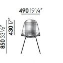 Vitra Eames DKX-2 Wire Chair