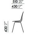 Vitra Eames DKX-2 Wire Chair