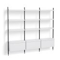 HAY Pier Shelving System 133 - 3 Columns