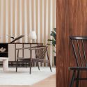 L. Ercolani Reprise Chair with Hide Seat