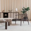 L. Ercolani Reprise Chair with Hide Seat