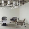 Normann Copenhagen Drape Lounge Chair, Low - Steel Leg