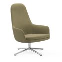 Normann Copenhagen Era High Back Swivel Lounge Chair