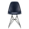Vitra Eames DSR Fiberglass Chair, Navy Blue