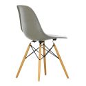 Vitra Eames DSW Fiberglass Chair, Raw Umber
