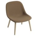 Muuto Fiber Lounge Chair With Wood Base 