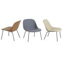 Muuto Fiber Lounge Chair With Tube Base 