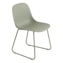 Muuto Fiber Recycled Side Chair - Sled Base