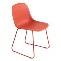 Muuto Fiber Recycled Side Chair - Sled Base