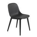 Muuto Fiber Recycled Side Chair - Wood Base