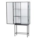 Ferm Living Haze Vitrine Glass Cabinet - Wired Glass