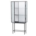 Ferm Living Haze Vitrine Glass Cabinet - Wired Glass