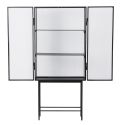 Ferm Living Haze Vitrine Glass Cabinet - Wired Glass