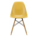 Vitra Eames DSW Fiberglass Chair, Light Ochre