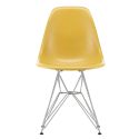 Vitra Eames DSR Fiberglass Chair, Light Ochre