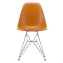 Vitra Eames DSR Fiberglass Chair, Dark Ochre