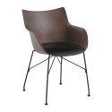 Kartell Q Wood Dining Armchair