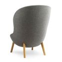 Normann Copenhagen Hyg Lounge Chair - High Back