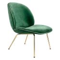 Gubi Beetle Lounge Chair - Conic Metal Leg Base