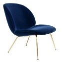 Gubi Beetle Lounge Chair - Conic Metal Leg Base