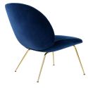 Gubi Beetle Lounge Chair - Conic Metal Leg Base