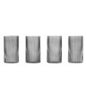 Ferm Living Set of 4 Ripple Smoke Verrines 
