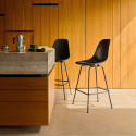 Vitra Eames Fiberglass Bar Stool - Upholstered