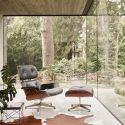 Vitra Eames Lounge Chair & Ottoman - Santos Palisander