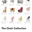 Vitra Design Museum Poster - Chair Collection