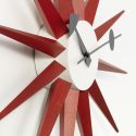 Vitra Sunburst Clock - Red