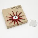 Vitra Sunburst Clock - Red