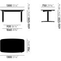 Vitra Tyde 2 Sit - Stand Home Desk